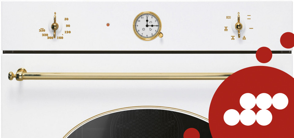 Значки на духовом шкафу Smeg