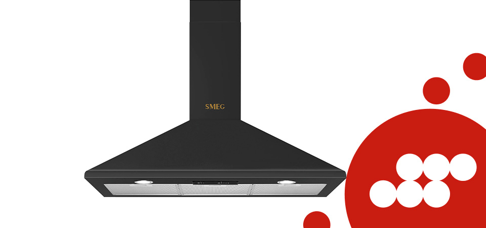 Какая высота вытяжки Smeg над газовой плитой