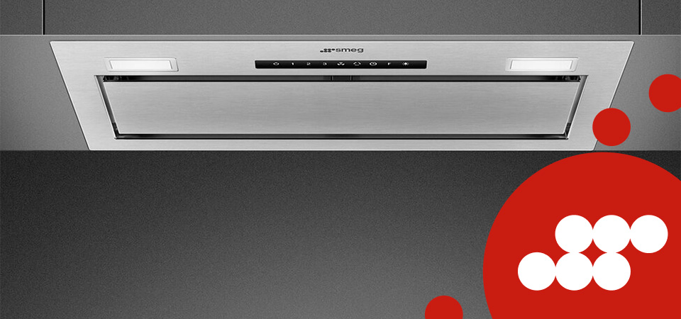 На какой высоте вешать вытяжку Smeg