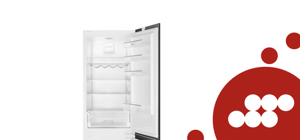 Как перевесить дверь холодильника Smeg