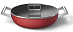 Глубокая сковорода Smeg CKFD2811RDM фото 4 Купить Глубокая сковорода Smeg CKFD2811RDM preview 4