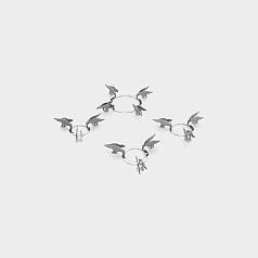 Набор решеток Smeg KPDSN60B