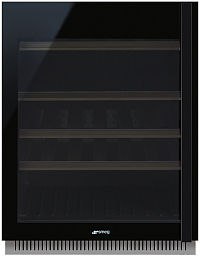 Встраиваемый холодильный шкаф для вина Smeg CVI638LN3