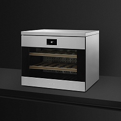 Холодильный шкаф для вина Smeg CVF318XS