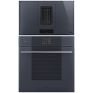 Комплект Smeg Linea серый (HOBD182DG, SO6104APG)