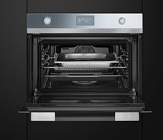 Компактный духовой шкаф с пароваркой Smeg SF4120VC