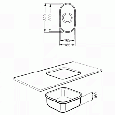 Мойка Smeg BST16