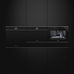 Компактный духовой шкаф Smeg SF4604PMCNX
