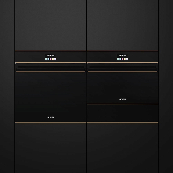 Компактный духовой шкаф с функцией СВЧ Smeg SF4604WMCNR preview 3