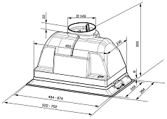 Вытяжка Smeg KSEG7X