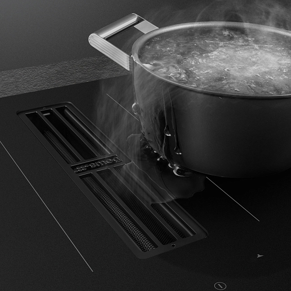 Варочная панель с вытяжкой Smeg HOBD382N2 preview 7