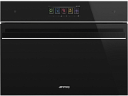 Компактный духовой шкаф с СВЧ Smeg SF4606WMCNX