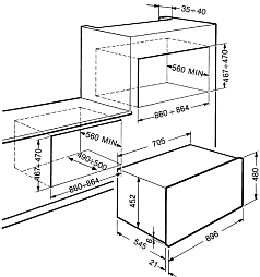 Духовой шкаф Smeg S890PMFR9