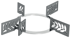 Набор решеток Smeg KPDSN100L