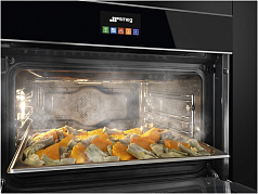 Компактный духовой шкаф Smeg SF4604PVCNX1