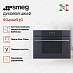 Купить Компактный духовой шкаф с пароваркой Smeg SO4102S3G preview 2