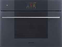 Компактный духовой шкаф с пароваркой Smeg SO4104APG