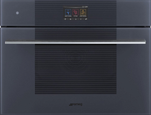 Компактный духовой шкаф с пароваркой Smeg SO4104APG