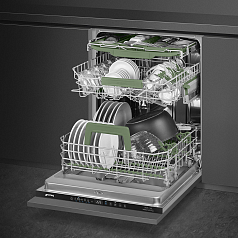 Встраиваемая посудомоечная машина Smeg STL7332CL
