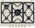 Купить Варочная панель Smeg SRV876AVOGH preview 1