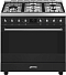 Варочный центр Smeg C95GMCMB2