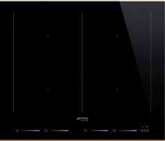 Комплект Smeg Dolce Stil Novo черный (SIM6644R + SO6604S4PNR)