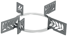 Набор решеток Smeg KPDSN75L