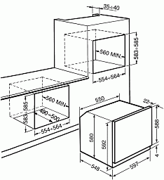 Духовой шкаф Smeg SFP496X