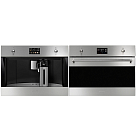 Комплект Smeg Classica в серебре 45 см (SO4302S3X,CMS4303XRU)