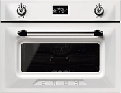 Компактный духовой шкаф с пароваркой Smeg SF4920VCB1