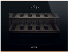 Холодильный шкаф для вина Smeg CVI618NRS