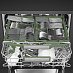 Купить Встраиваемая посудомоечная машина Smeg STL7324AQLLW preview 5