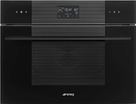 Компактный духовой шкаф с пароваркой Smeg SO4102S3B3