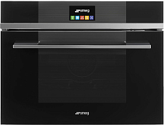 Компактный духовой шкаф с пароваркой Smeg SF4104VCN