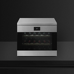 Холодильный шкаф для вина Smeg CVF318X