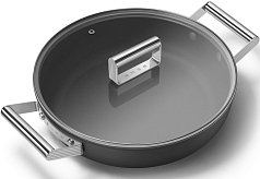 Глубокая сковорода Smeg CKFD2811BLM