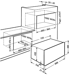 Духовой шкаф Smeg S890AMRO9