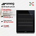 Купить Встраиваемый холодильный шкаф для вина Smeg CVI638RN3