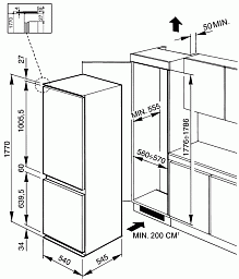 Холодильник Smeg CR3362P1