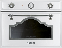 Компактный духовой шкаф с пароваркой Smeg SF4750VCBS