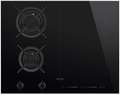 Комбинированная варочная панель Smeg PM6621WLDX