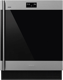 Встраиваемый холодильный шкаф для вина Smeg CVI338RWX2
