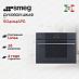 Купить Компактный духовой шкаф с пароваркой Smeg SO4104APG preview 1