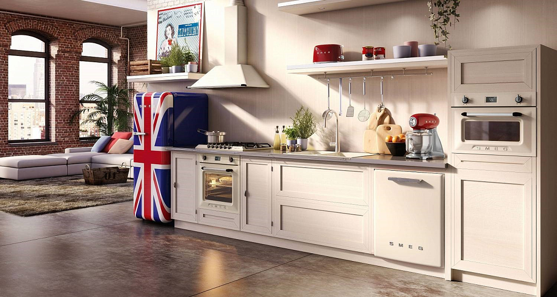 Представляем холодильник с морозильной камерой в американском стиле из темной нержавеющей стали | Smeg Refrigeration