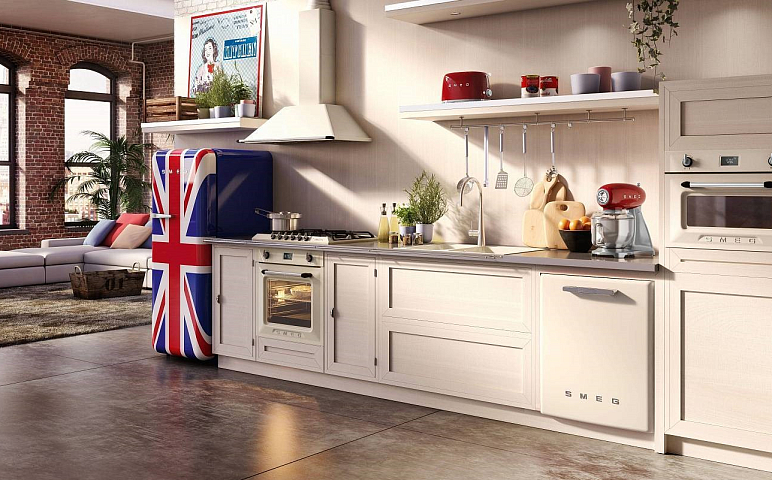 Представляем холодильник с морозильной камерой в американском стиле из темной нержавеющей стали | Smeg Refrigeration