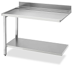 Стол для посудомоечных машин купольного типа Smeg WTX51200L