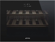 Встраиваемый холодильный шкаф для вина Smeg CVI618LWNX2