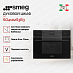 Купить Компактный духовой шкаф с пароваркой Smeg SO4102S3B3 preview 2