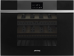 Встраиваемый холодильный шкаф для вина Smeg CVI118LWN2
