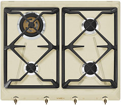 Комплект Smeg Coloniale кремовый (SRV864POGH, SFP805PO)